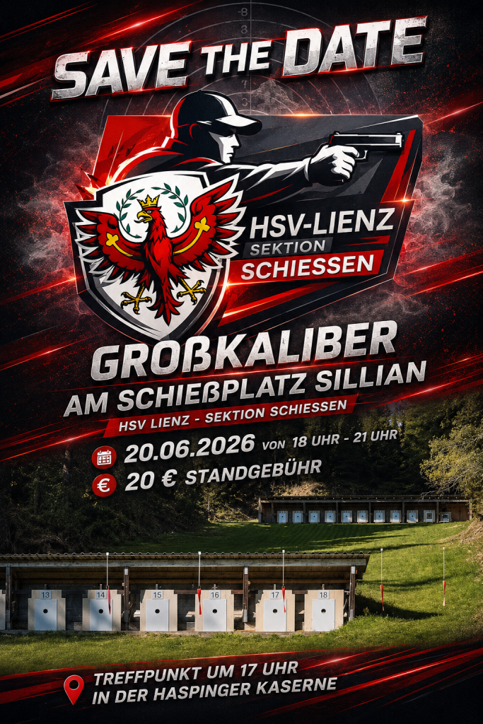 Plakat - Grokaliberschieen